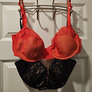 2PC Adore Me bras. Selma & Diara